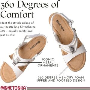 Minnetonka Women's Silvie Slingback Sandals